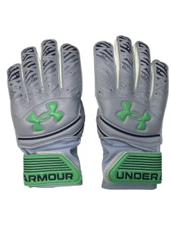 Used Under Armour MAGNETIC PRO Soccer Goalie Gloves Purple 11
