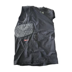 Used Under Armour PADDED SHIRT FB Top Youth Black XL