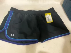 Used Under Armour Running Shorts W Black LG
