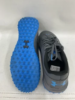 Used Under Armour Soccer Turf Shoes Grey Senior 8.5