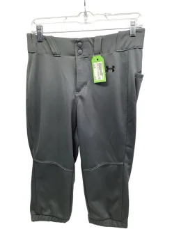 Used Under Armour SOFTBALL PANTS BB/SB Pant Womens Grey MD