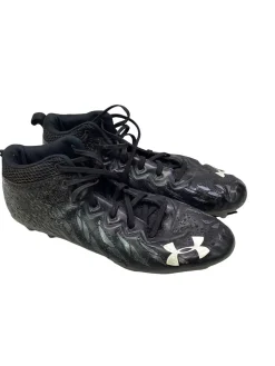 Used Under Armour SPOTLIGHT Adult FB Cleats Black Senior 11.5
