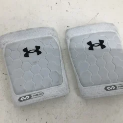 Used Under Armour STRIVE 3.0 SM VOLLEYBALL KNEEPADS VB Knee Pads White