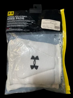 Used Under Armour STRIVE VB Knee Pads White