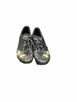 Used Under Armour Track & Field Cleats Adult Black Senior 11