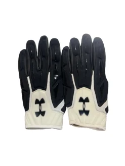 Used Under Armour UA HIGHLIGHT WR GLOVES BLK/WHT XL FB Gloves Black And White XL