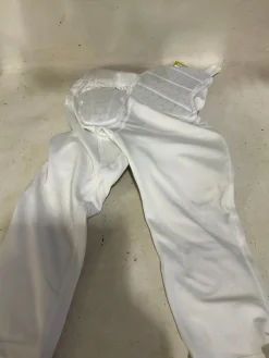 Used Under Armour Youth FB Integrated Pants White SM