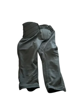 Used Under Armour Youth FB Integrated Pants Black MD