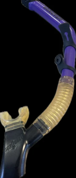 Used Underwater Snorkel Purple