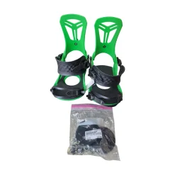 Used Union FLITE PRO GREEN BINDINGS Mens Binding Only Green LG