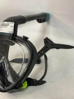 Used US Divers Underwater Mask Black