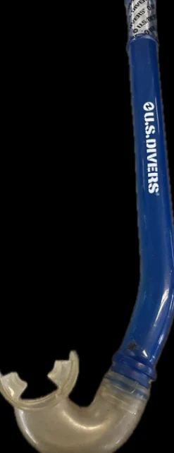 Used US Divers Underwater Snorkel Royal Blue