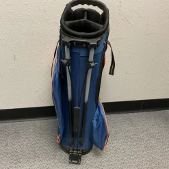 Used US Kids Jr Stand Bag Navy Blue And Orange