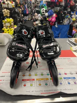 Used VANILLA ASSASSIN Senior Aggressive Skates Black Senior 11
