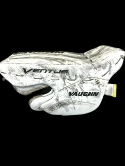 Used Vaughn LT88 Senior Goalie Blocker White