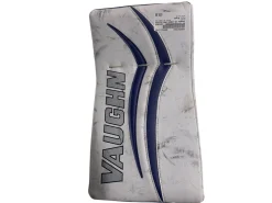 Used Vaughn V6 1000I PRO Intermediate Goalie Blocker White/Blue