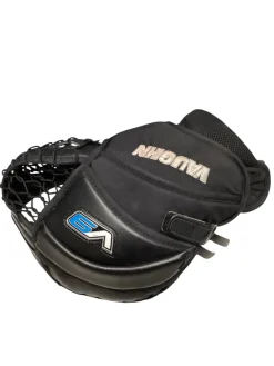 Used Vaughn V9 Inter Goalie Catcher Black