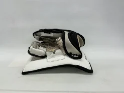 Used Vaughn VELOCITY Inter Goalie Blocker White