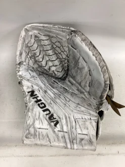 Used Vaughn VELOCITY PRO V10 Senior Goalie Catcher White