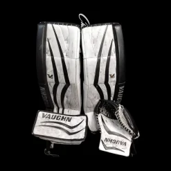 Used Vaughn VELOCITY V6 Goalie Leg Pads Inter White 30