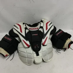 Used Vaughn VISION 9200 Junior Body Armor White/Black/Red SM