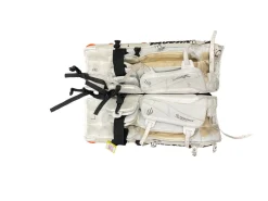 Used Veba VELOCITY Goalie Leg Pads Youth White 28