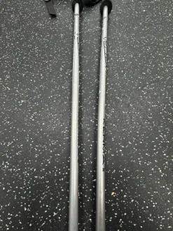 Used VECTOR Mens DH Ski Pole Grey 155 cm / 61 in