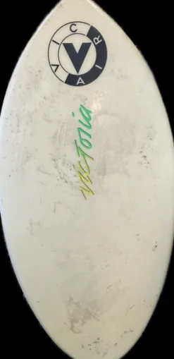 Used Victoria Sport FIBERGLS Skim Board White 50"