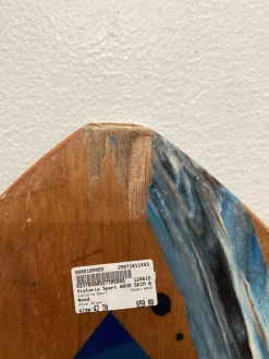 Used Victoria Sport WOOD Skim Board Brown 42"