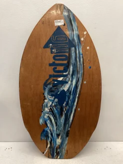 Used Victoria Sport WOOD Skim Board Brown 42