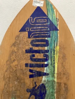 Used Victoria Sport WOOD Skim Board Brown 39