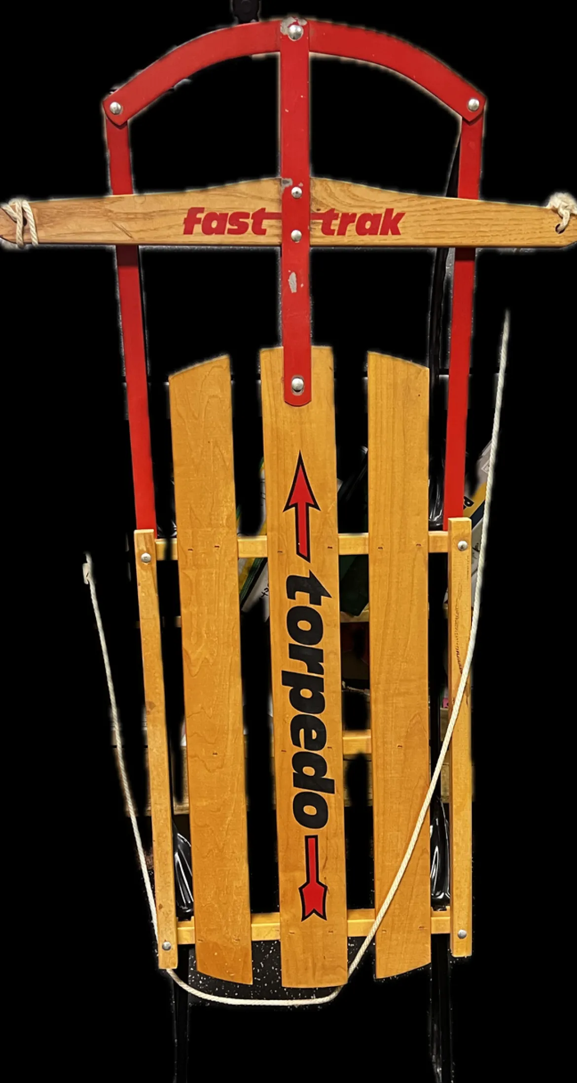Used Vintage FAST TRAK TORPEDO Snow Sled