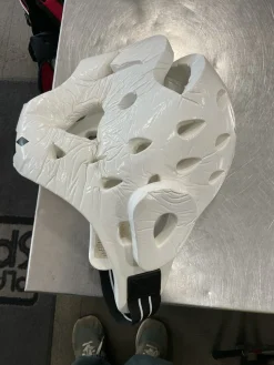 Used Vision Martial Arts Head Gear White