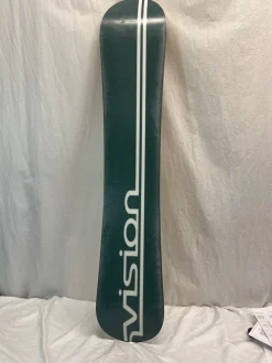 Used VISION Spectrum Womens Snowboard Only Green 148 cm