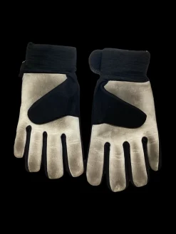 Used Vizari JUNIOR SAVER Soccer Goalie Gloves Yellow 6