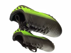 Used Vizari Soccer Indoor Shoes Black Youth 13.0