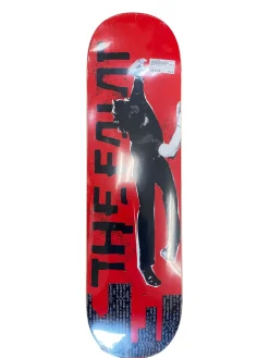 Used VOLATILE Skateboard Deck Only Red 8 1/2"