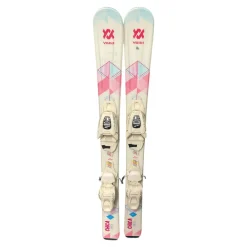 Used Volkl CHICA Girls DH Ski/Binding White 90 cm
