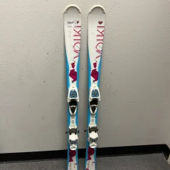Used Volkl CHICA Girls DH Ski/Binding White 120 cm