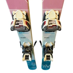 Used Volkl 168CM VOLKL YUMI Womens DH Ski/Binding Pink 168 cm