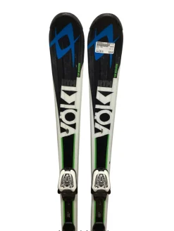 Used Volkl RTM Boys DH Ski/Binding White 130 cm