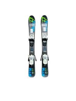 Used Volkl RTM JR 80 Boys DH Ski/Binding Black 80 cm