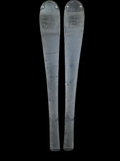 Used Volkl TIGERSHARK Boys DH Ski/Binding Grey And Red 110 cm
