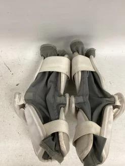 Used Warrior BURN Lacrosse Arm Pads/Guards White LG