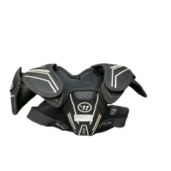 Used Warrior BURN NEXT LAX SHOULDER PADS Lacrosse Shoulder Pads Black LG