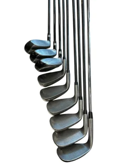 Used Warrior CUSTOM GOLF 10PC SET MRH Mens Package Set RH Black 10 Piece