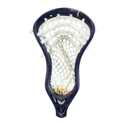 Used Warrior EVO 5 STRUNG HEAD Mens Lacrosse Head Navy Blue