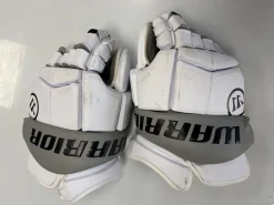 Used Warrior FATBOY LAX Goalie Gloves M White XL