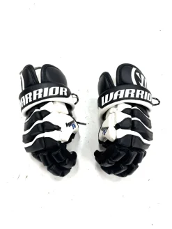 Used Warrior HYPNO IV Lacrosse Gloves Junior Black 12"