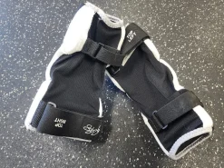 Used Warrior RABIL NEXT Lacrosse Arm Pads/Guards Black Youth